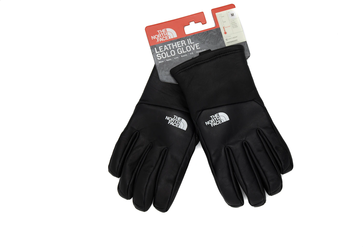 Supreme The North Face Leather Gloves Black - FW17 - US