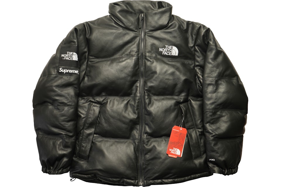 Supreme X THE NORTH FACE LEATHER JACKET, Jacket $180