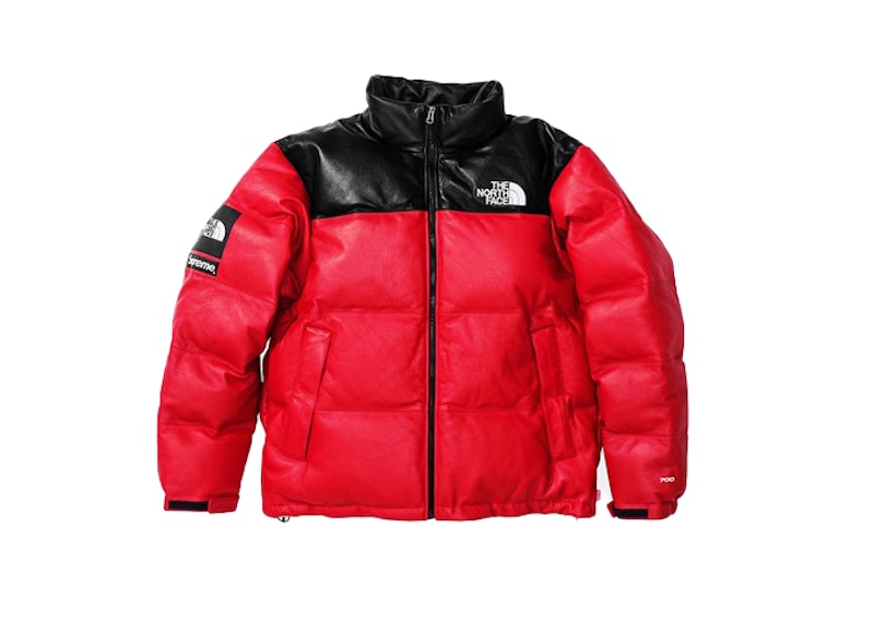 Supreme The North Face Leather Nuptse 