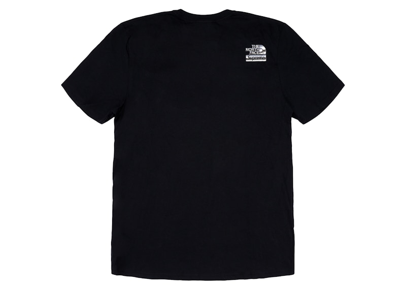 Supreme The North Face Metallic Logo T-Shirt Black