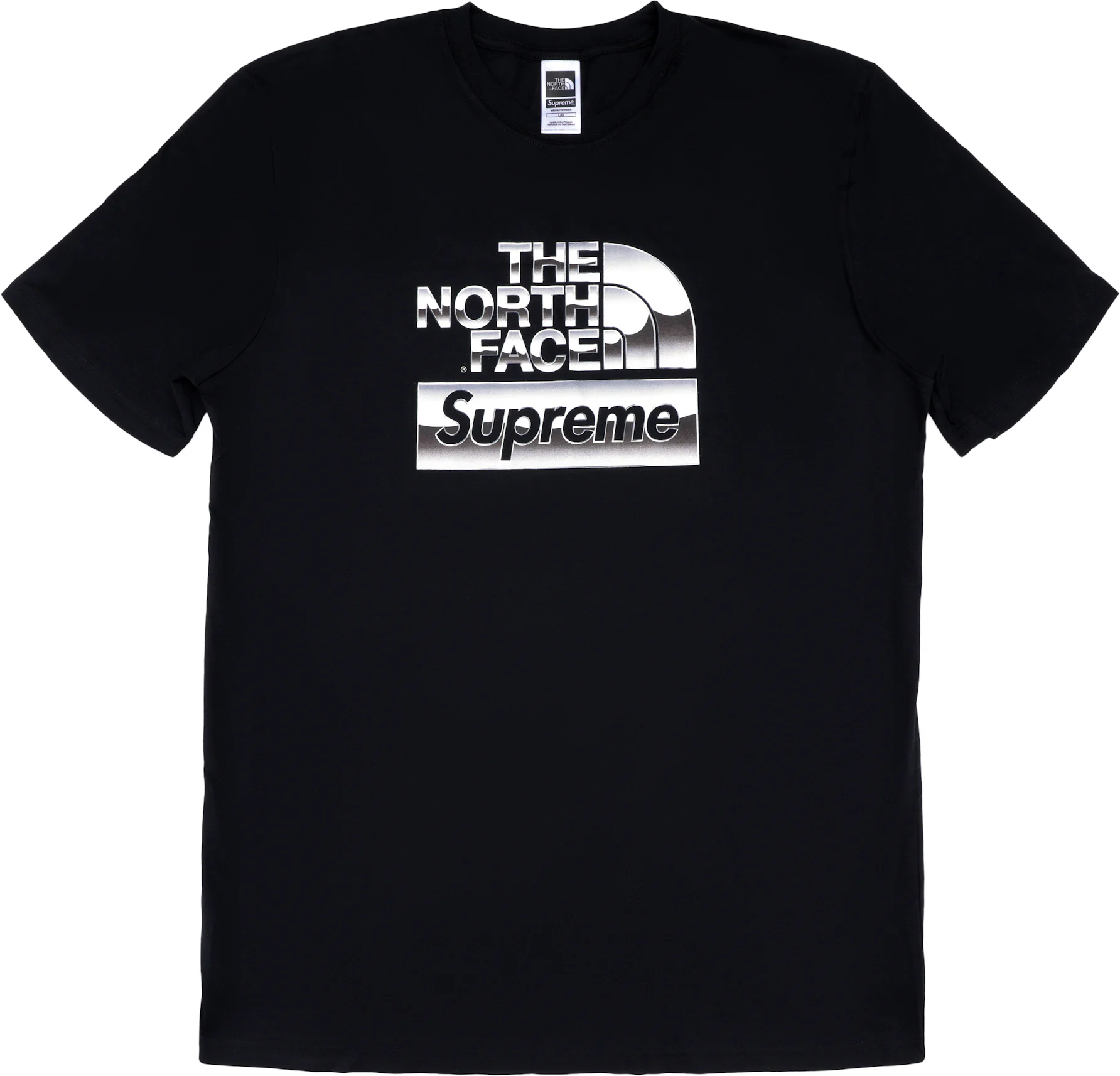 Supreme The North Face Metallic Logo T ‘Shirt Black