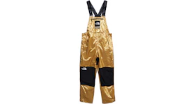 Supreme The North Face Metallic Mountain Bib Pants Gold