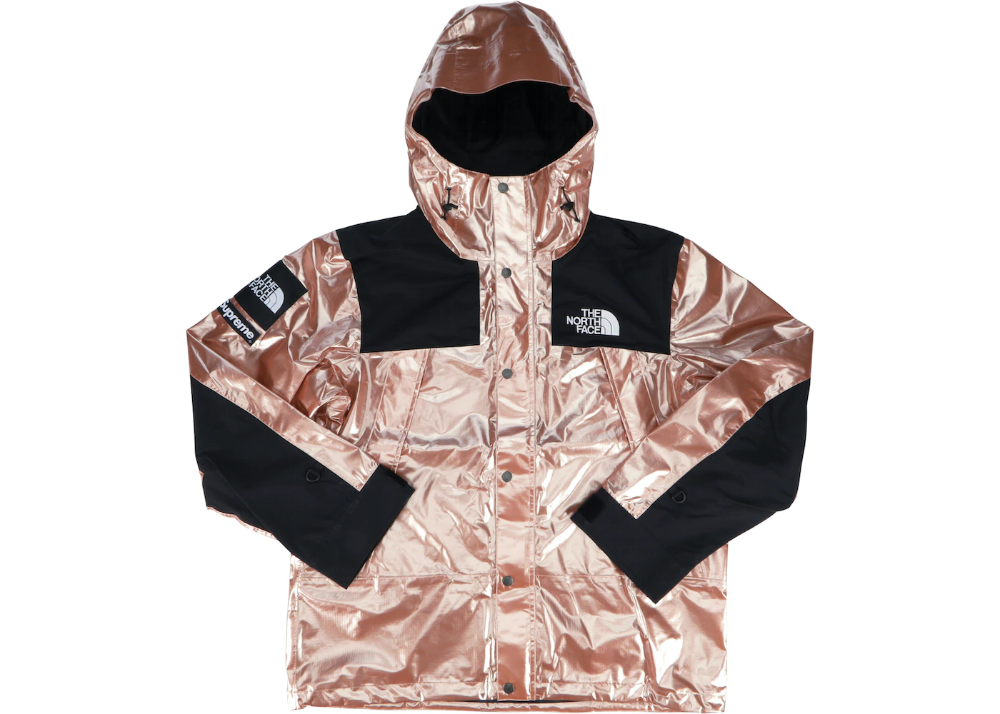 Supreme The North Face Metallic Mountain Parka Rose Gold Men's - SS18 - US