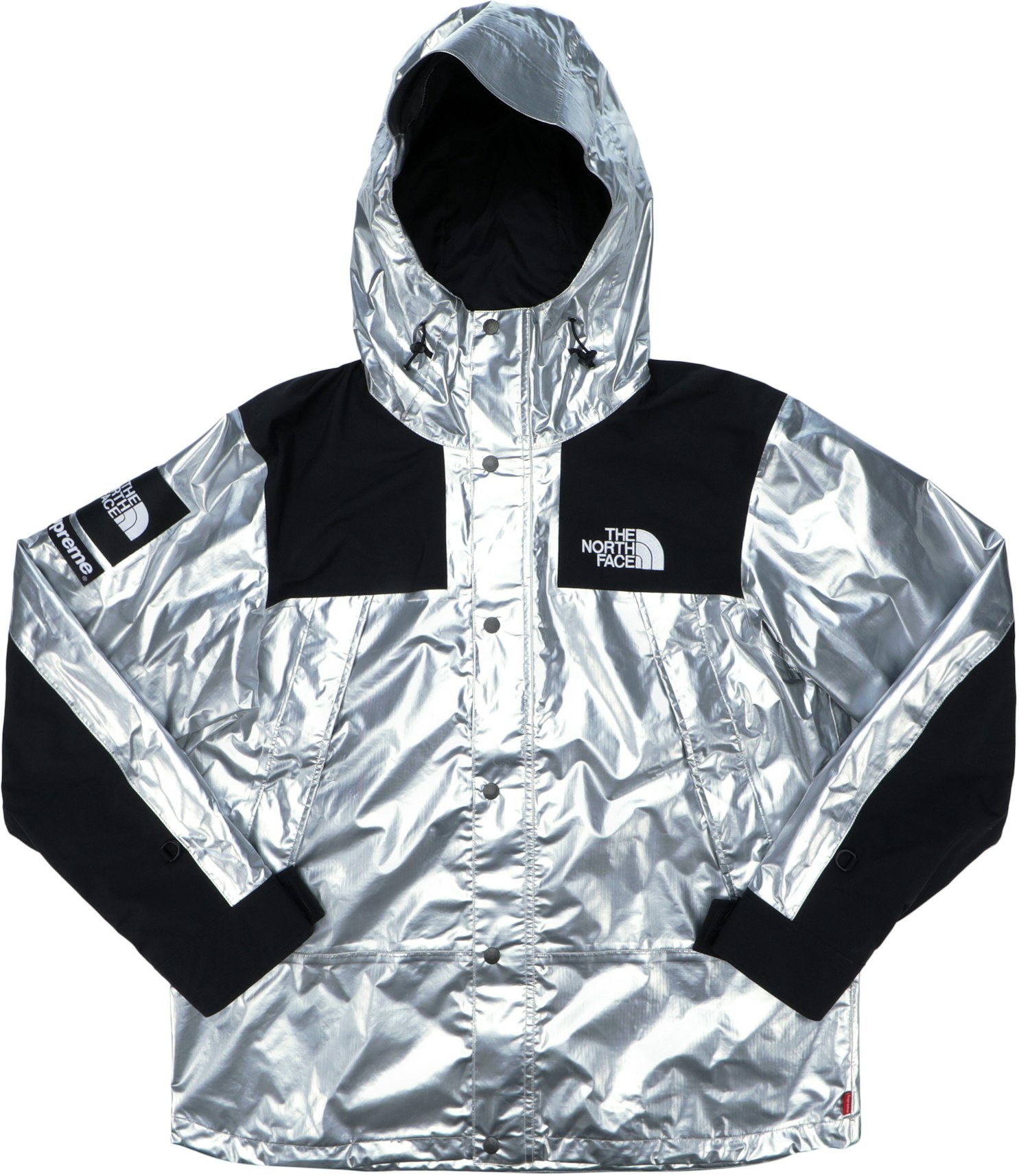 zone homoseksueel Meerdere Supreme The North Face Metallic Mountain Parka Silver - SS18 Men's - US