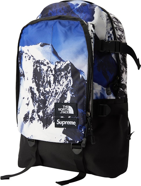 boycot Huidige Shipley Supreme The North Face Mountain Expedition Backpack Blue/White - FW17 - US
