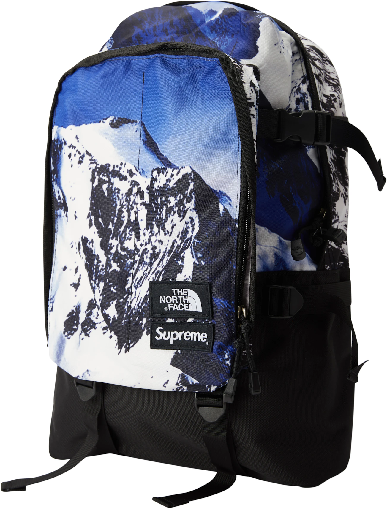 Supreme The Face Mountain Expedition Backpack Blue/White - FW17 - US