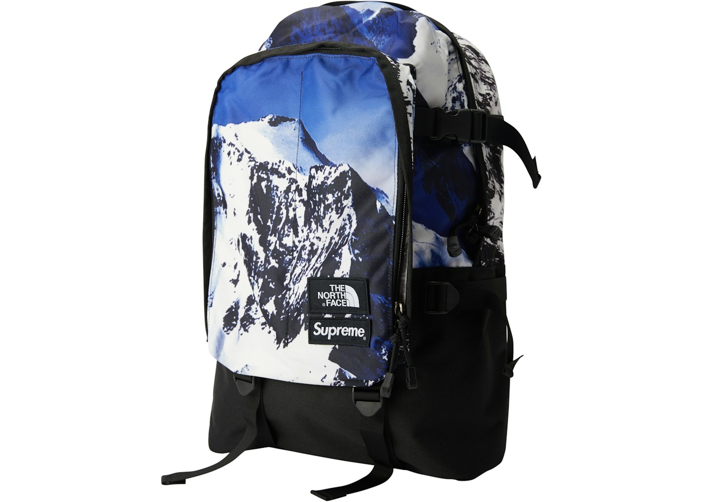 Supreme The North Face Mountain Expedition Backpack Blue White Tnf Mtn Fw17 Supreme The North Face Mountain Expedition Backpack Blue White Tnf Mtn Fw17