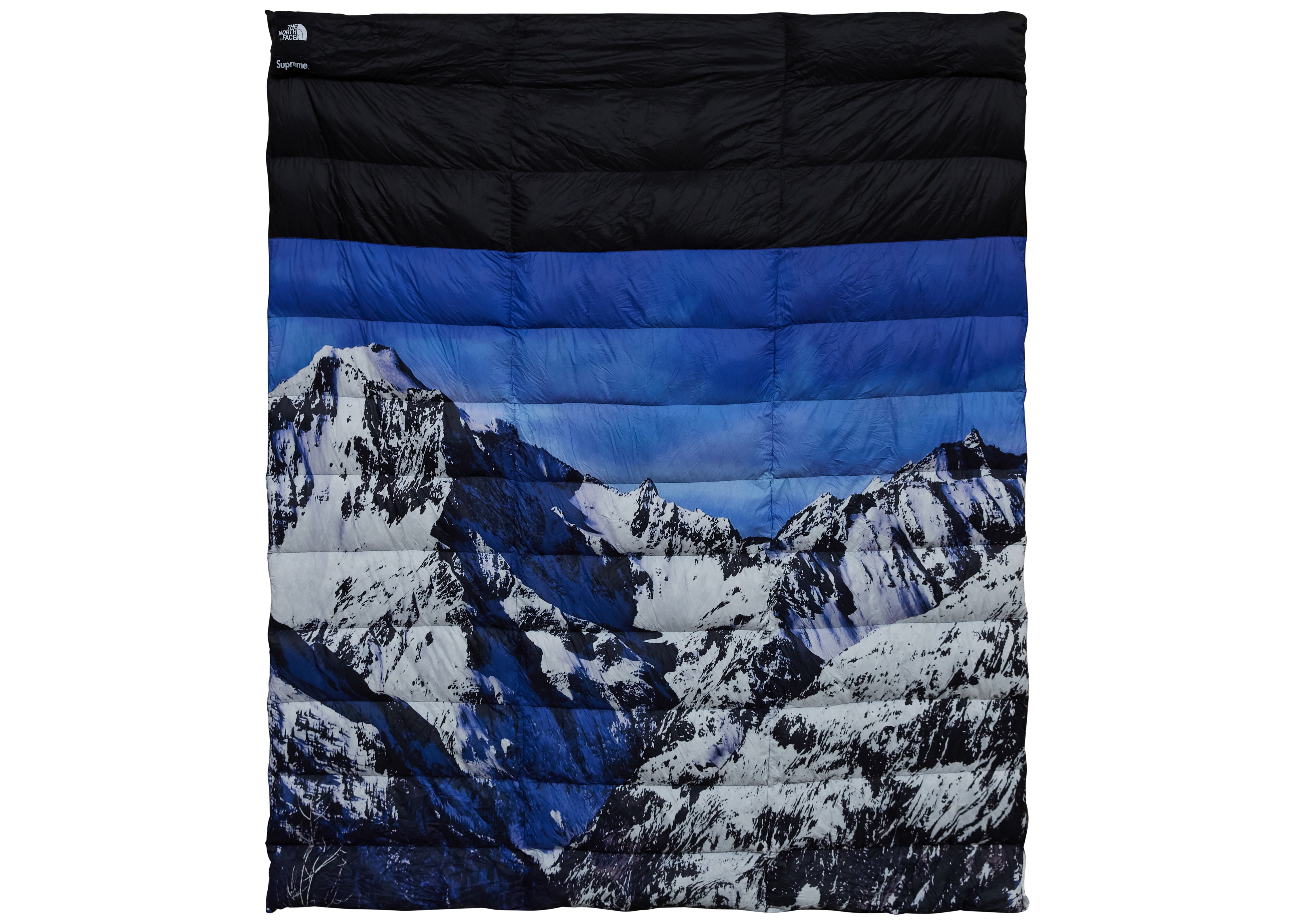 Supreme The North Face Mountain Nupste Blanket Blue/White