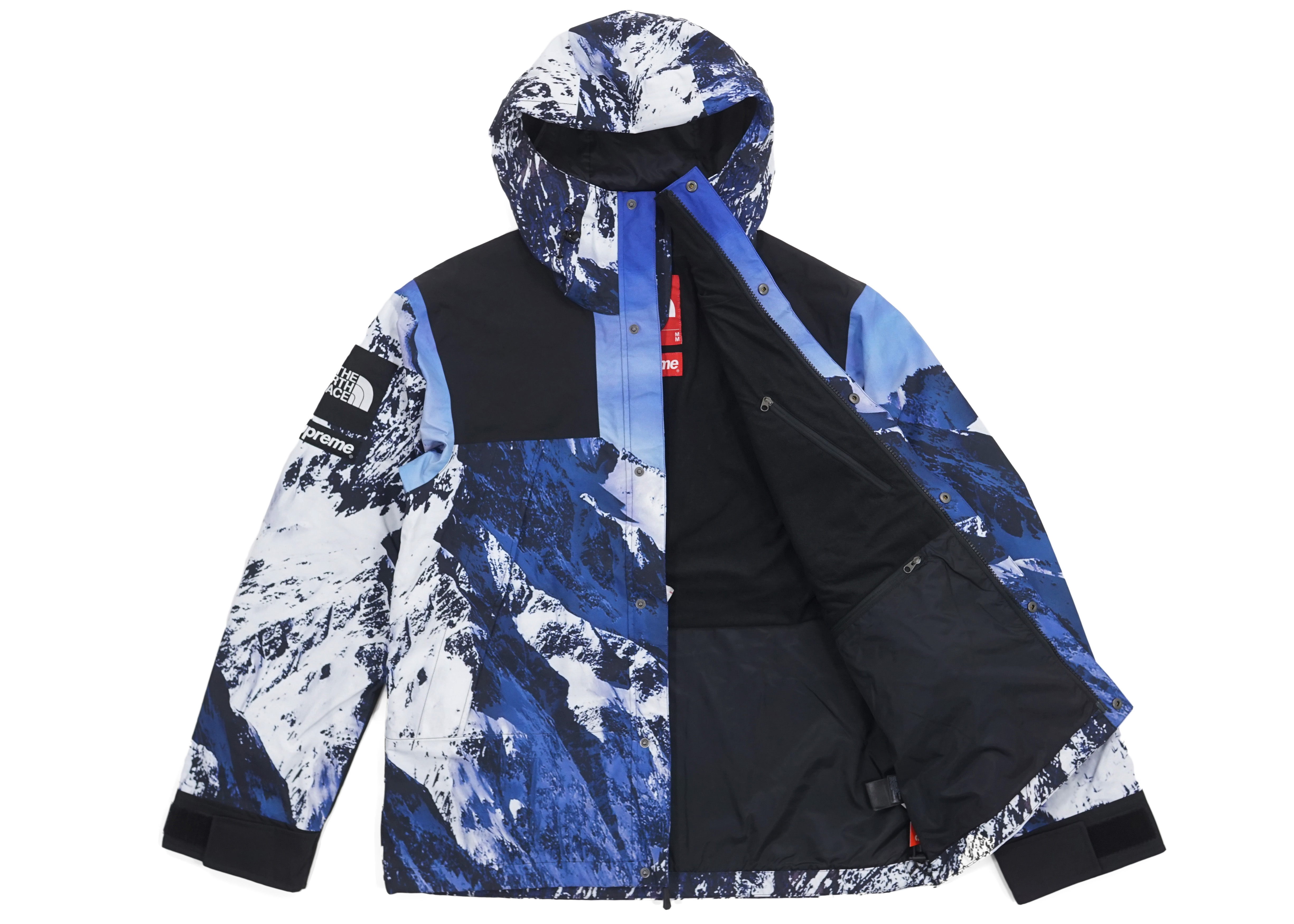 supreme north face mountain puffer