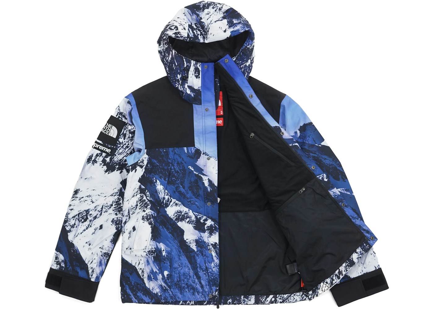 Supreme The North Face Mountain Parka Blue White Tnf Mtn Fw17 Supreme The North Face Mountain Parka Blue White Tnf Mtn Fw17