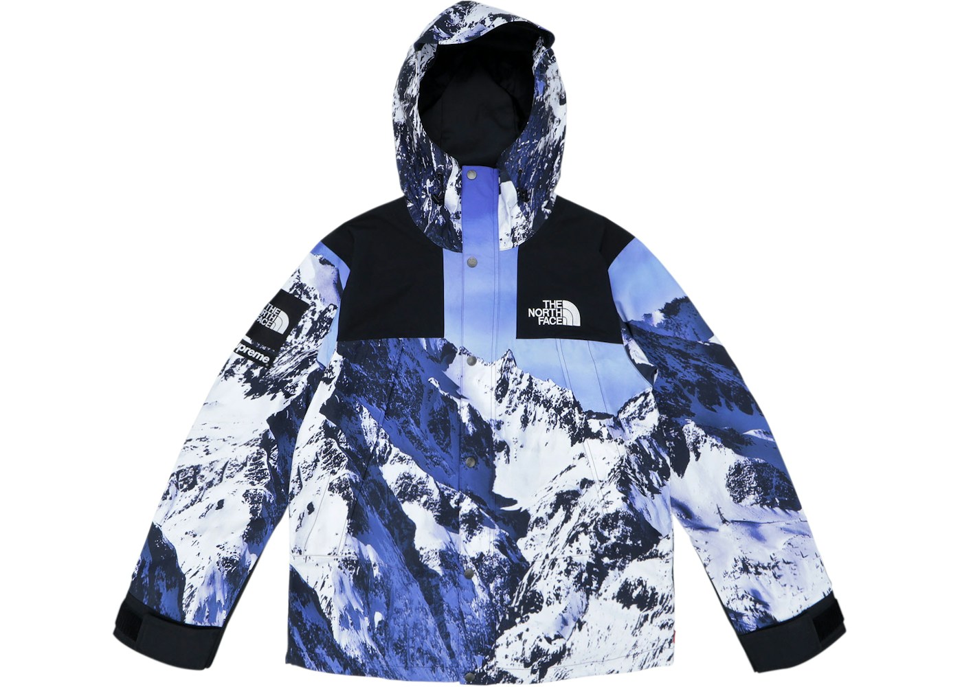 Supreme The North Face Mountain Parka Blue White Tnf Mtn Fw17 Supreme The North Face Mountain Parka Blue White Tnf Mtn Fw17