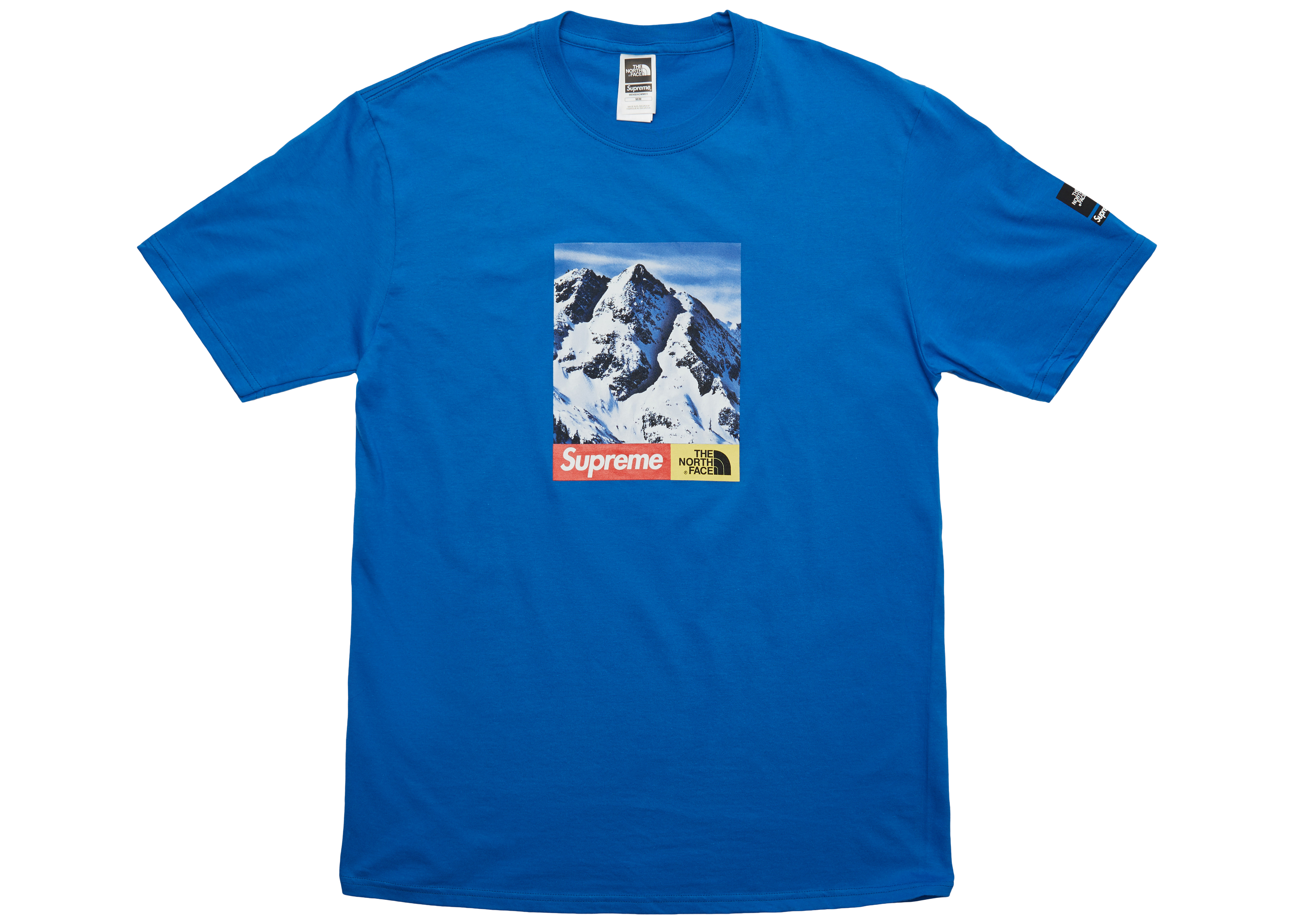 Supreme The North Face Mountain Tee Royal - TNF-MTN-FW17 - US