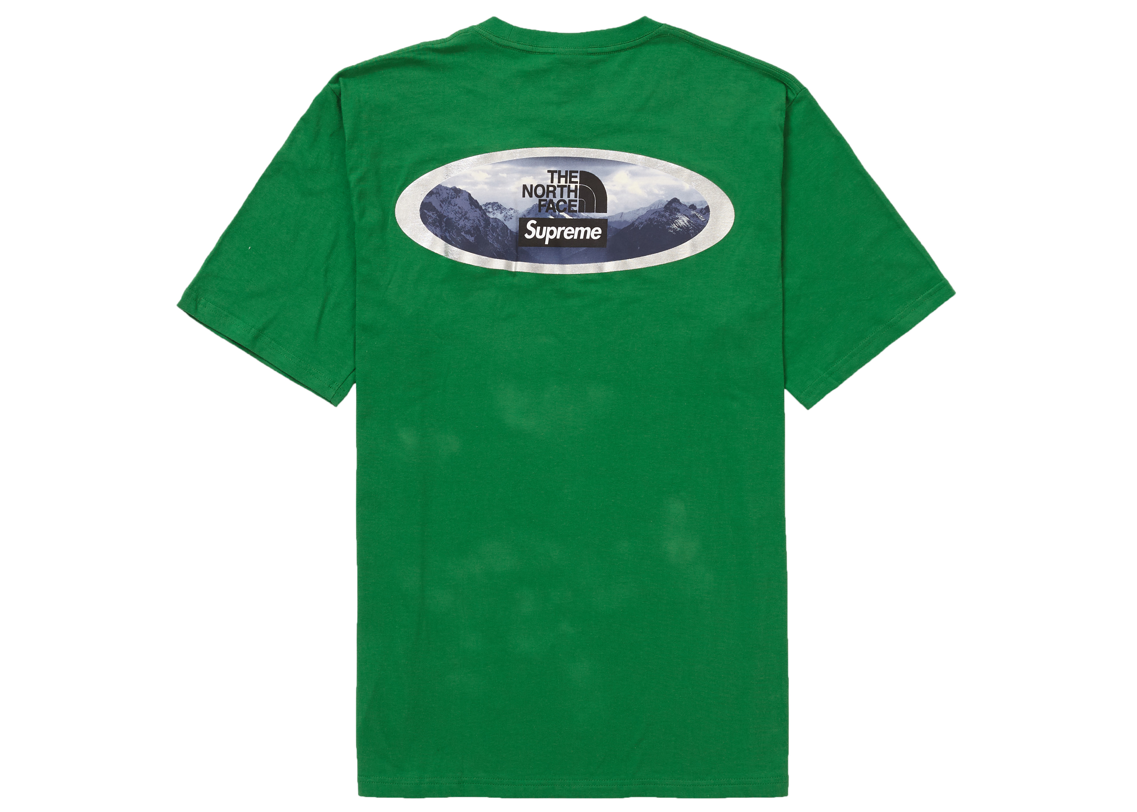 Supreme The North Face Mountains Tee Green