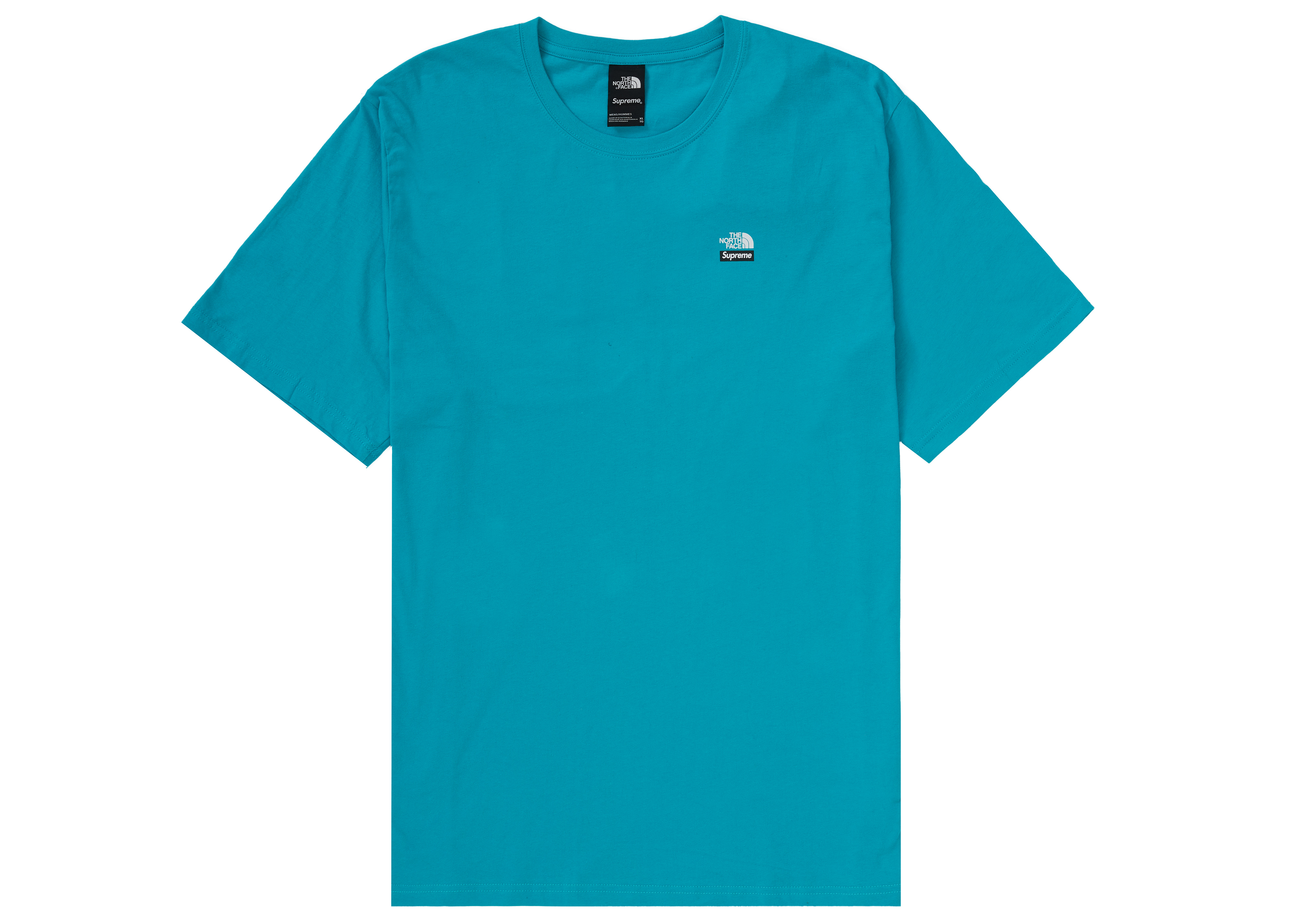 Supreme The North Face Mountains Tee Teal Men's - FW21 - US