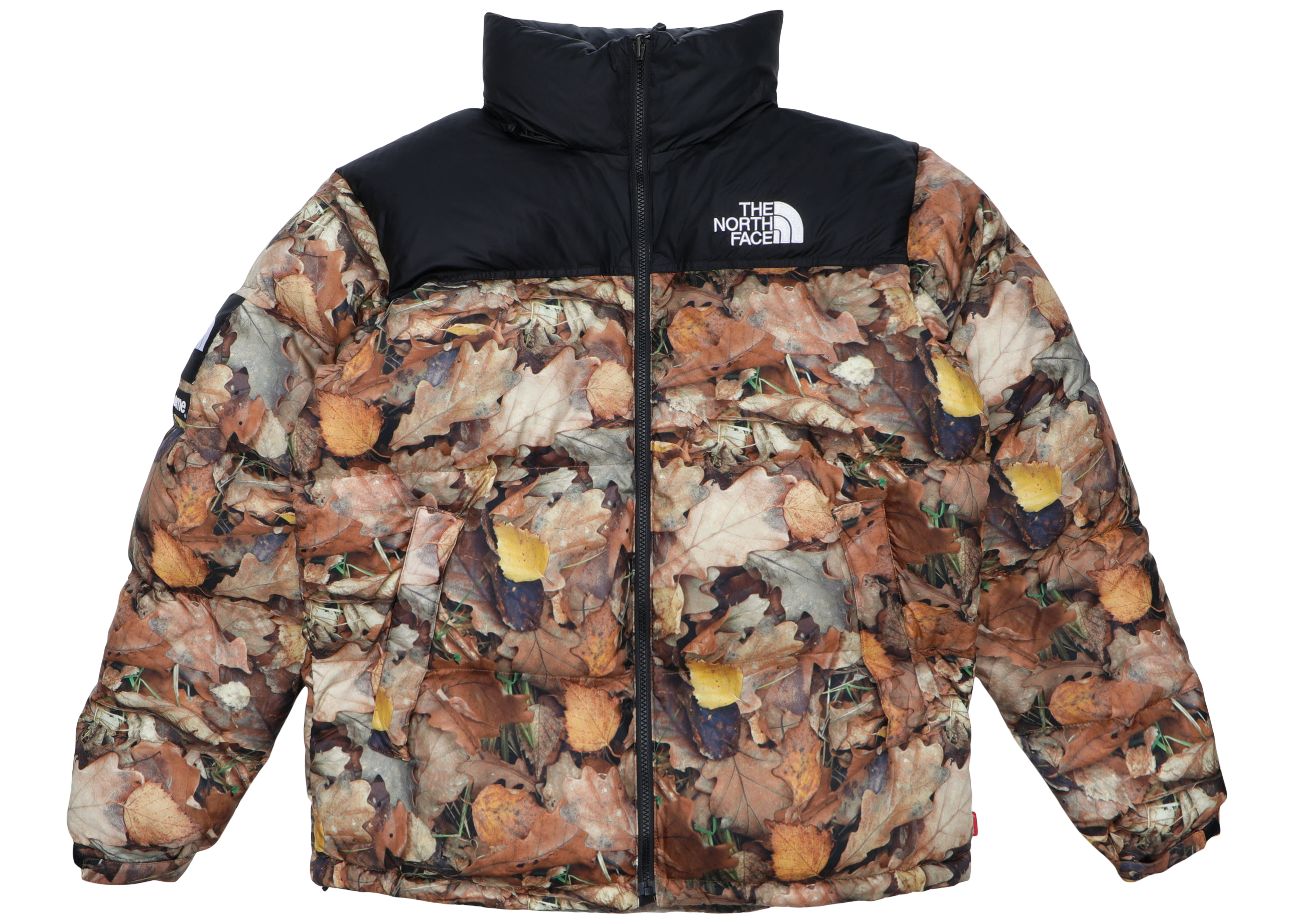 Supreme The North Face Nuptse Leaves - FW16
