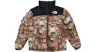 Supreme The North Face Nuptse Leaves