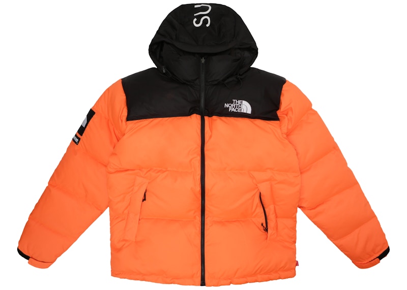 Supreme The North Face Nuptse Orange - FW16