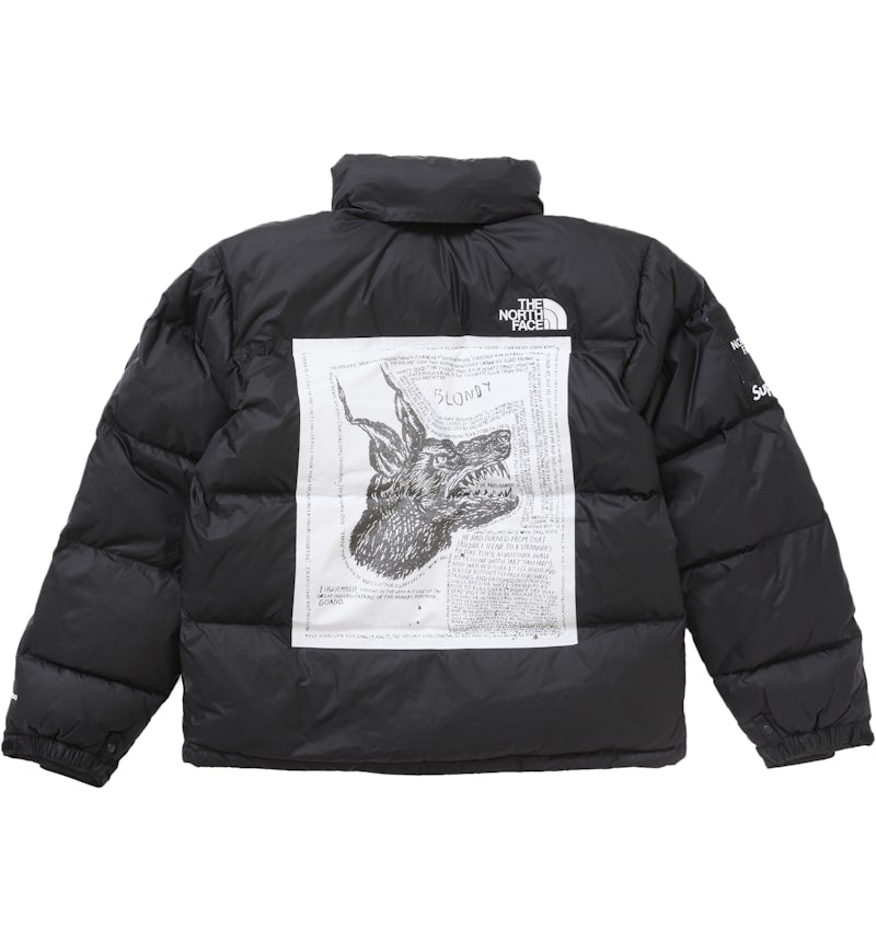 Supreme The North Face Nuptse Jacket Black Men's FW24 US