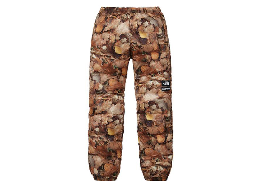 Supreme The North Face Nuptse Pant Leaves Men's - FW16 - US