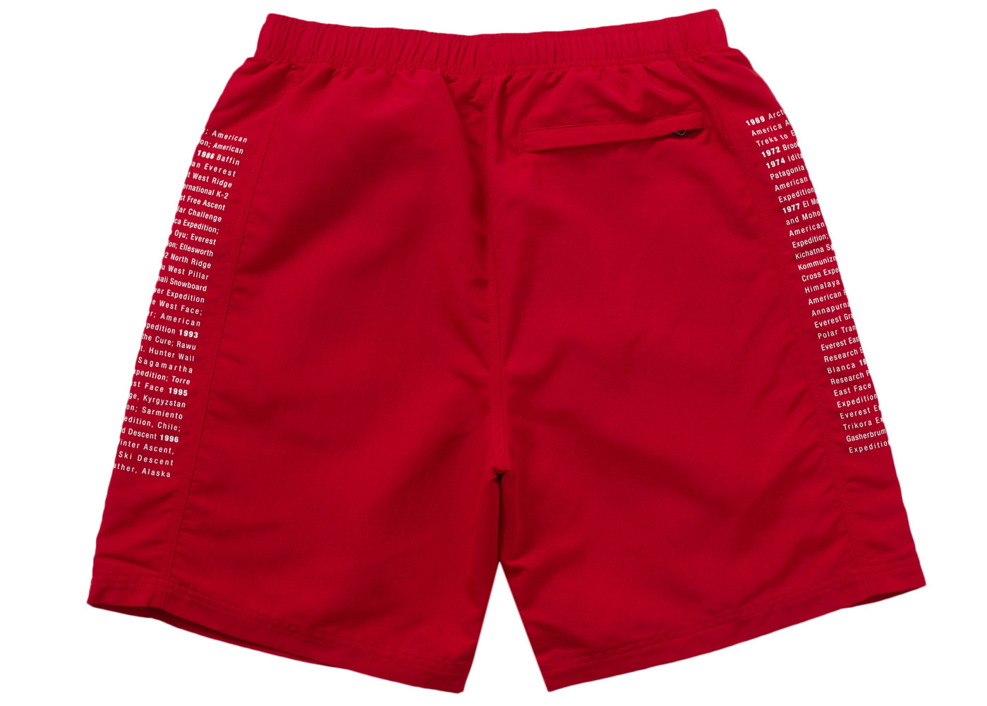 Supreme The North Face Nylon Short Red Men's - SS24 - US