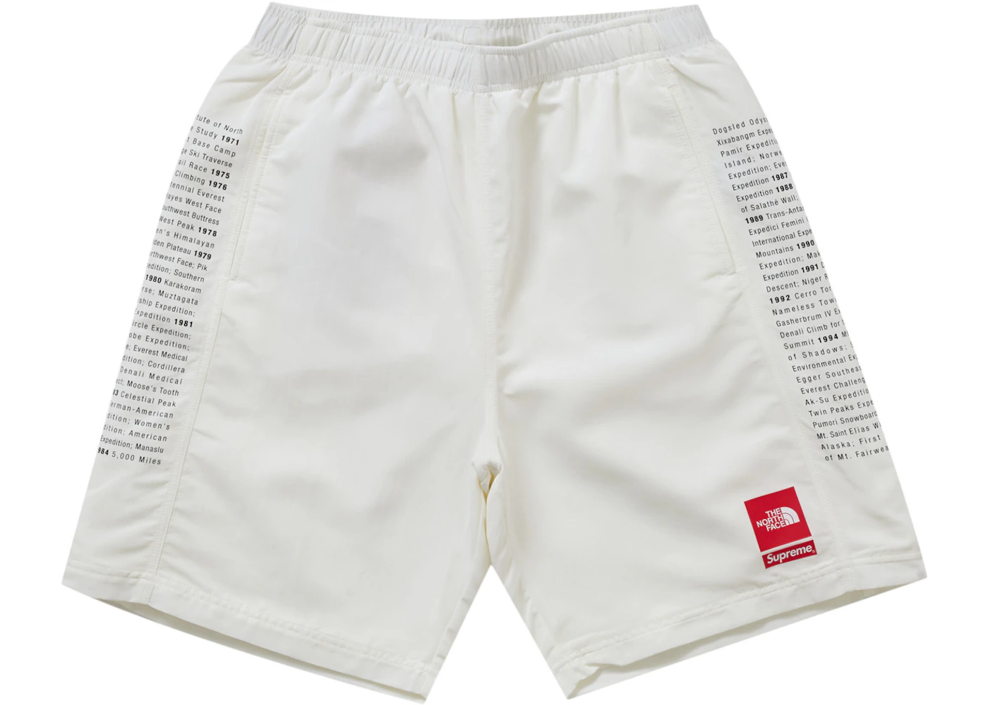Supreme The North Face Nylon Short White Men's SS24 US
