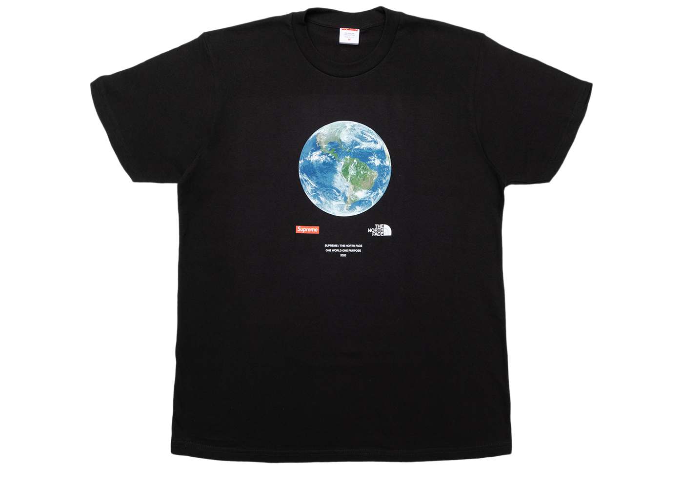 Supreme The North Face One World Tee Black