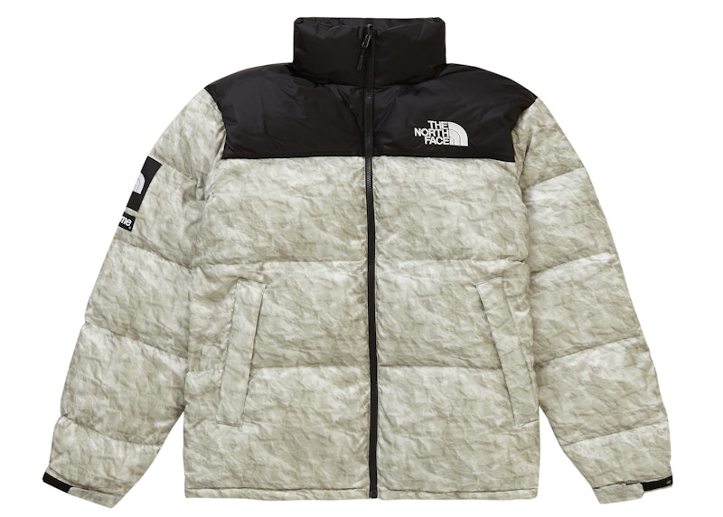 Supreme The North Face Paper Print Nuptse Jacket Paper Print Men's Supreme The North Face Paper Print Nuptse Jacket Paper Print Men's