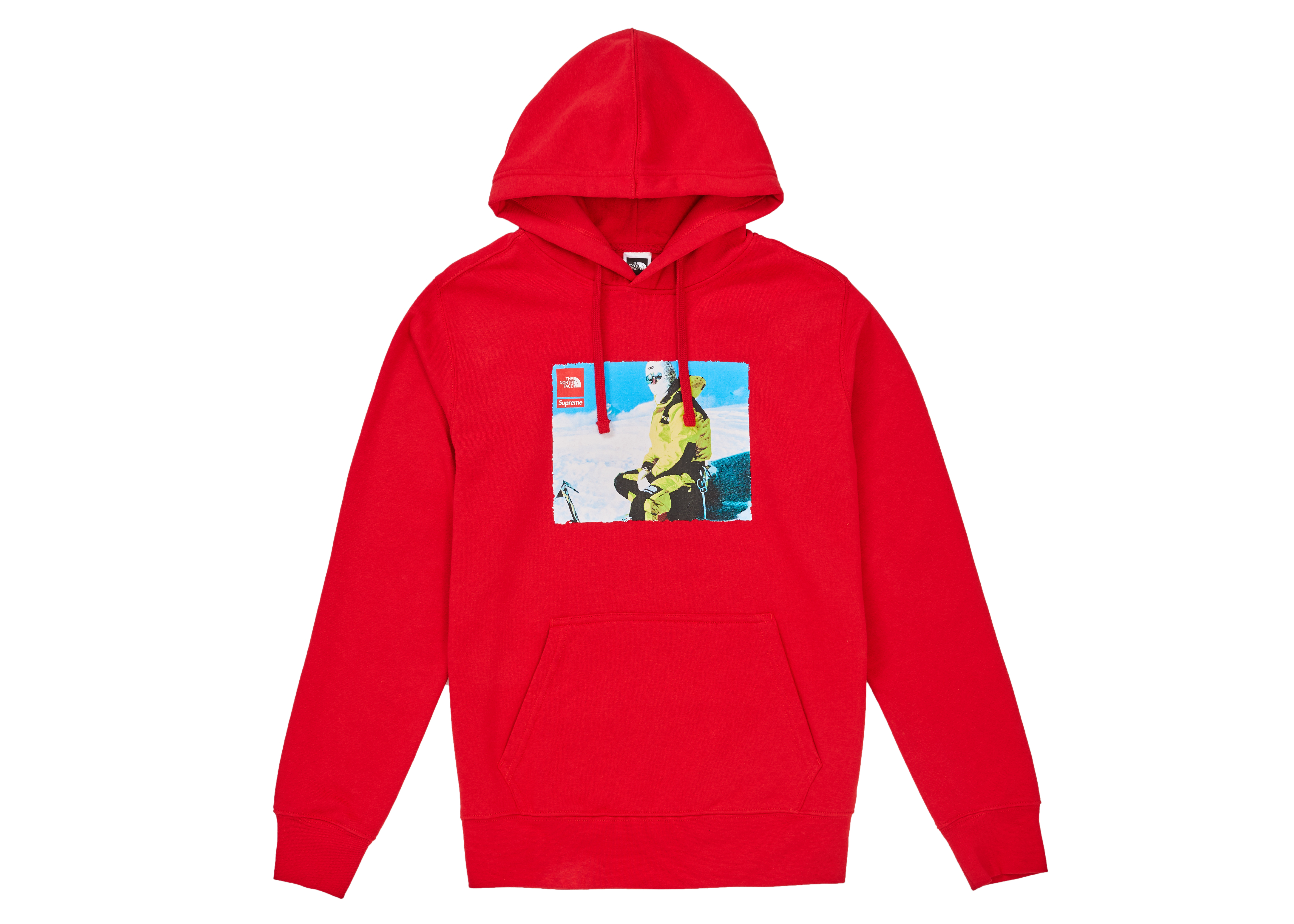 Supreme The North Face Photo Hooded Sweatshirt Red Men's - FW18 - US