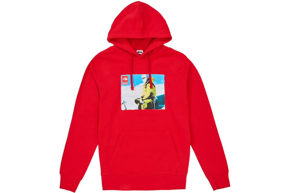 Supreme The North Face Photo Hooded Sweatshirt Red