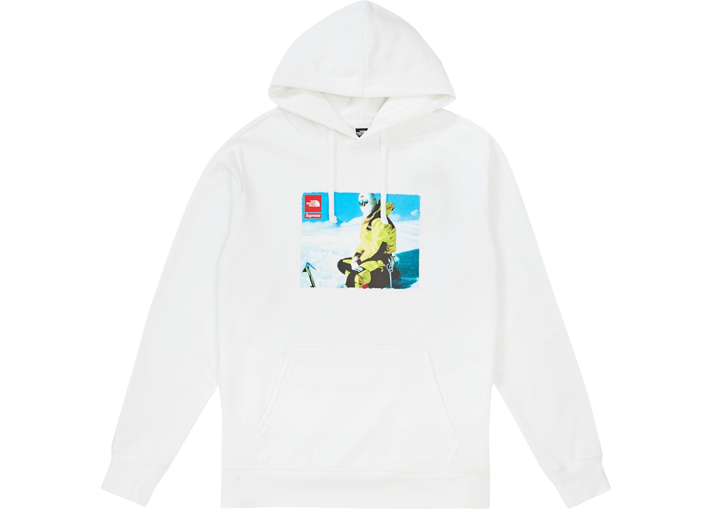 Supreme The North Face Photo Hooded Sweatshirt White Fw18
