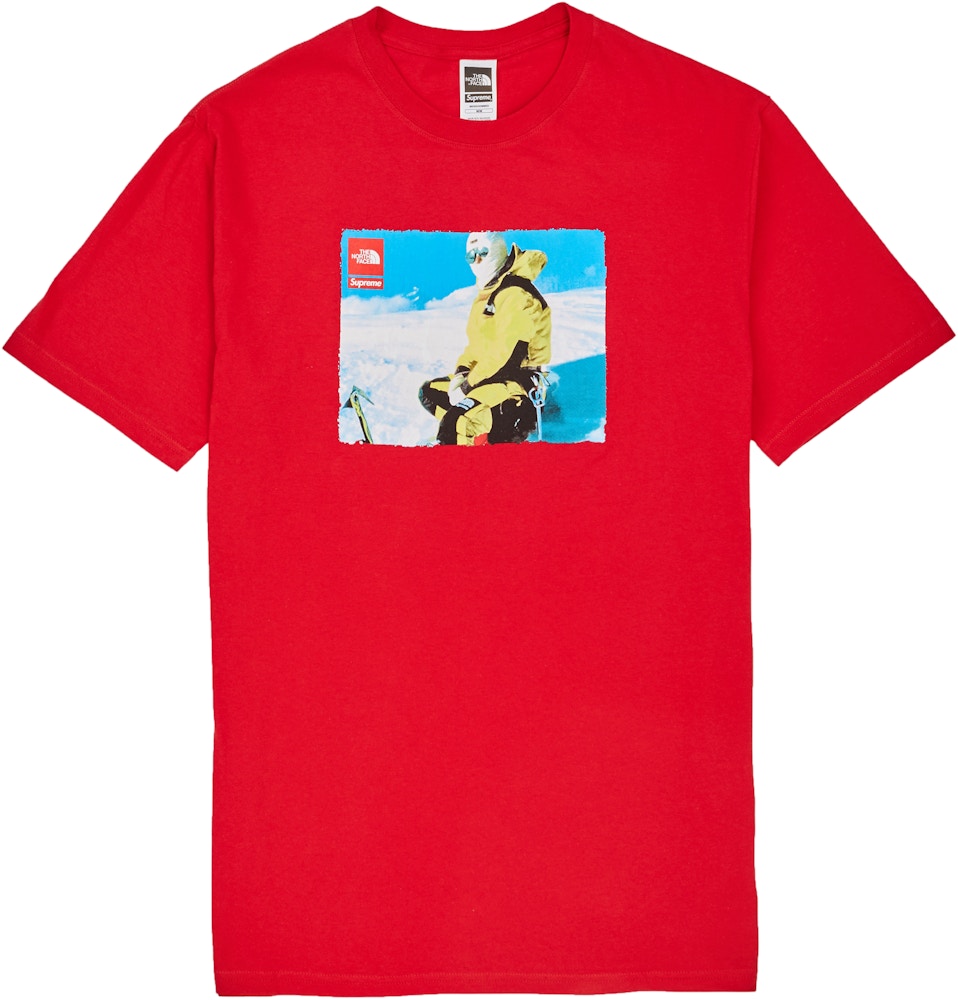 Supreme The North Face Photo Tee Red Fw18