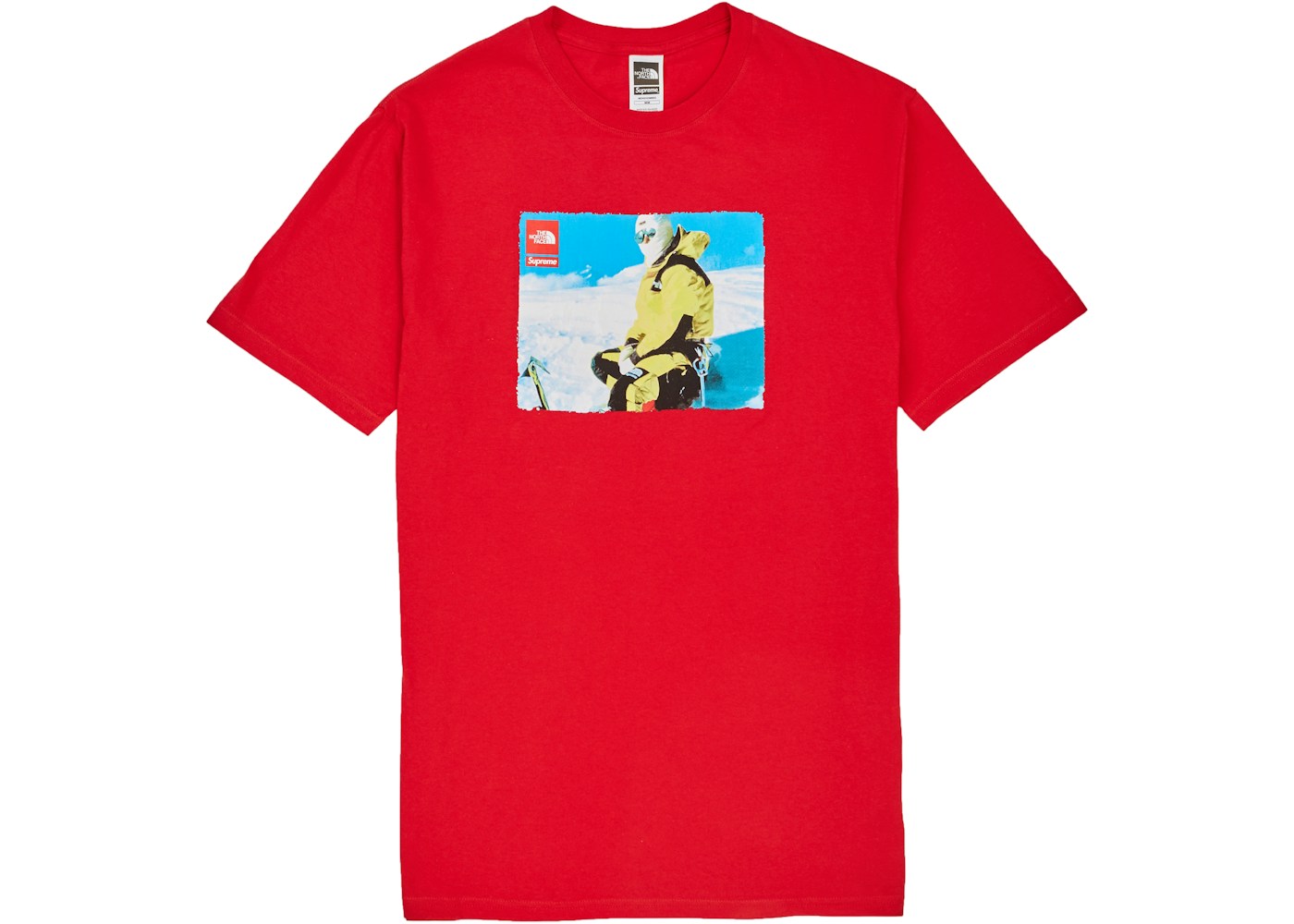 Supreme The North Face Photo Tee Red Fw18 Supreme The North Face Photo Tee Red Fw18