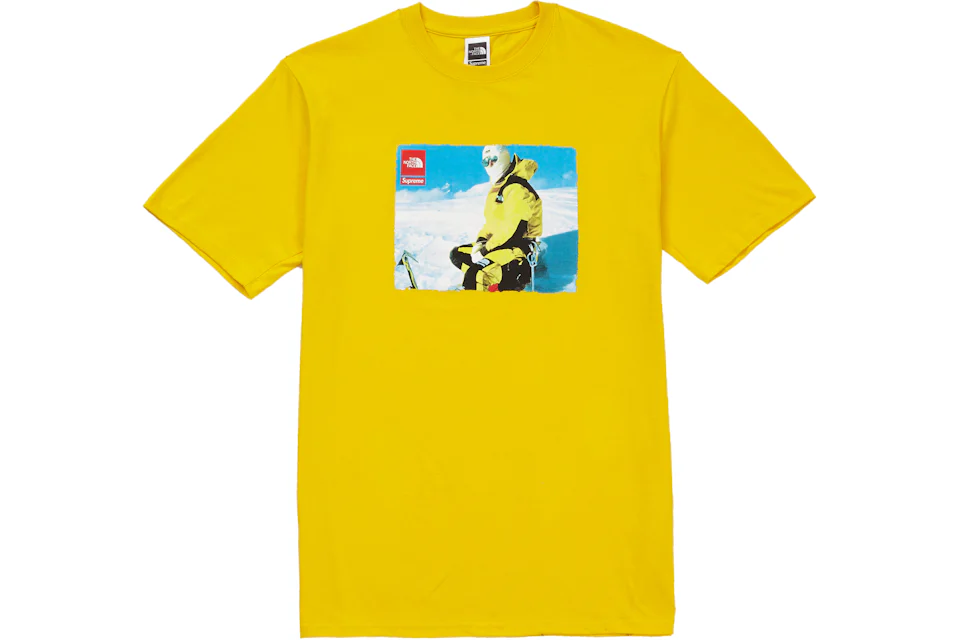 Supreme The North Face Photo Tee Yellow