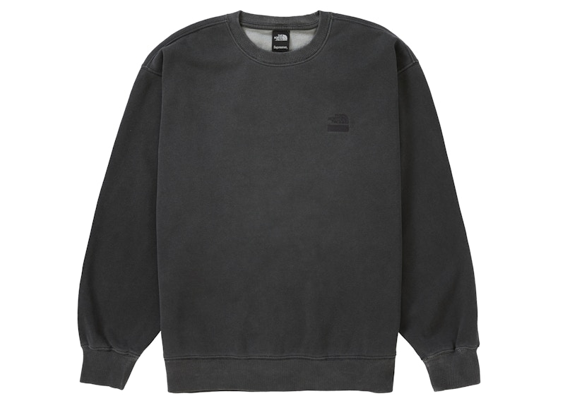 Supreme The North Face Pigment Printed Crewneck Black Men's - SS21