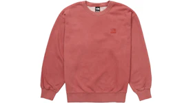 Supreme The North Face Pigment Printed Crewneck Red