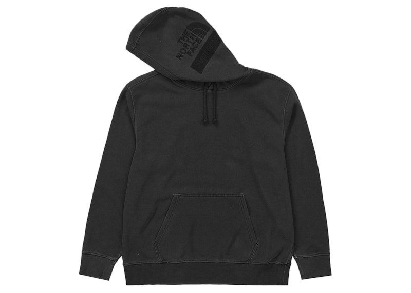 Supreme TNF Hooded Sweatshirt Black(XL) | hartwellspremium.com