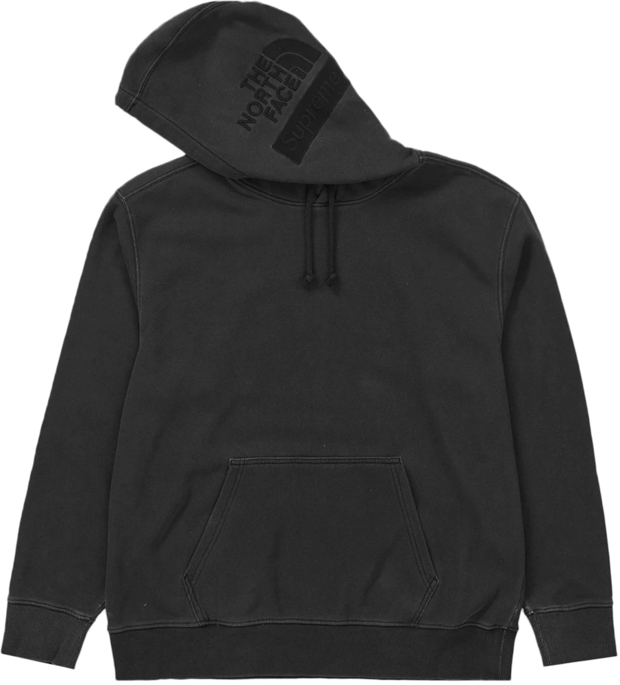Supreme The North Face Pigment Printed Hooded Sweatshirt Black Men's - FW22  - US