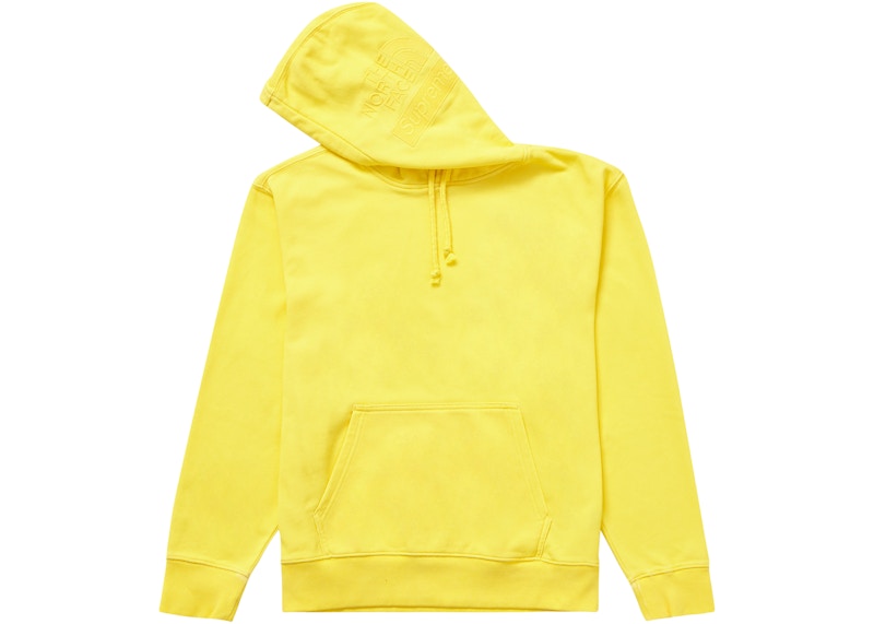 Supreme The North Face Pigment Printed Hooded Sweatshirt Black