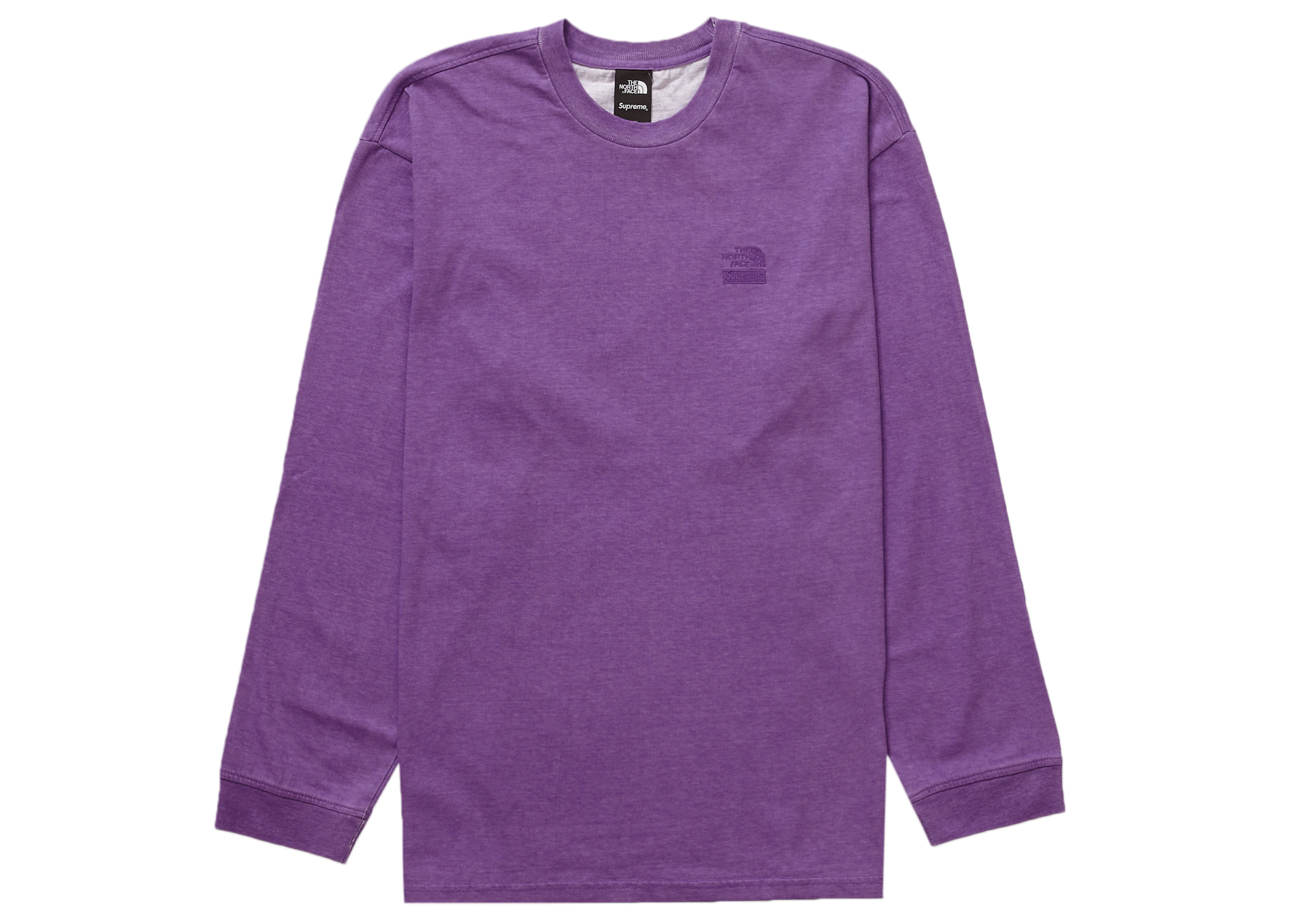 Supreme The North Face Pigment Printed L/S Top Purple メンズ ...