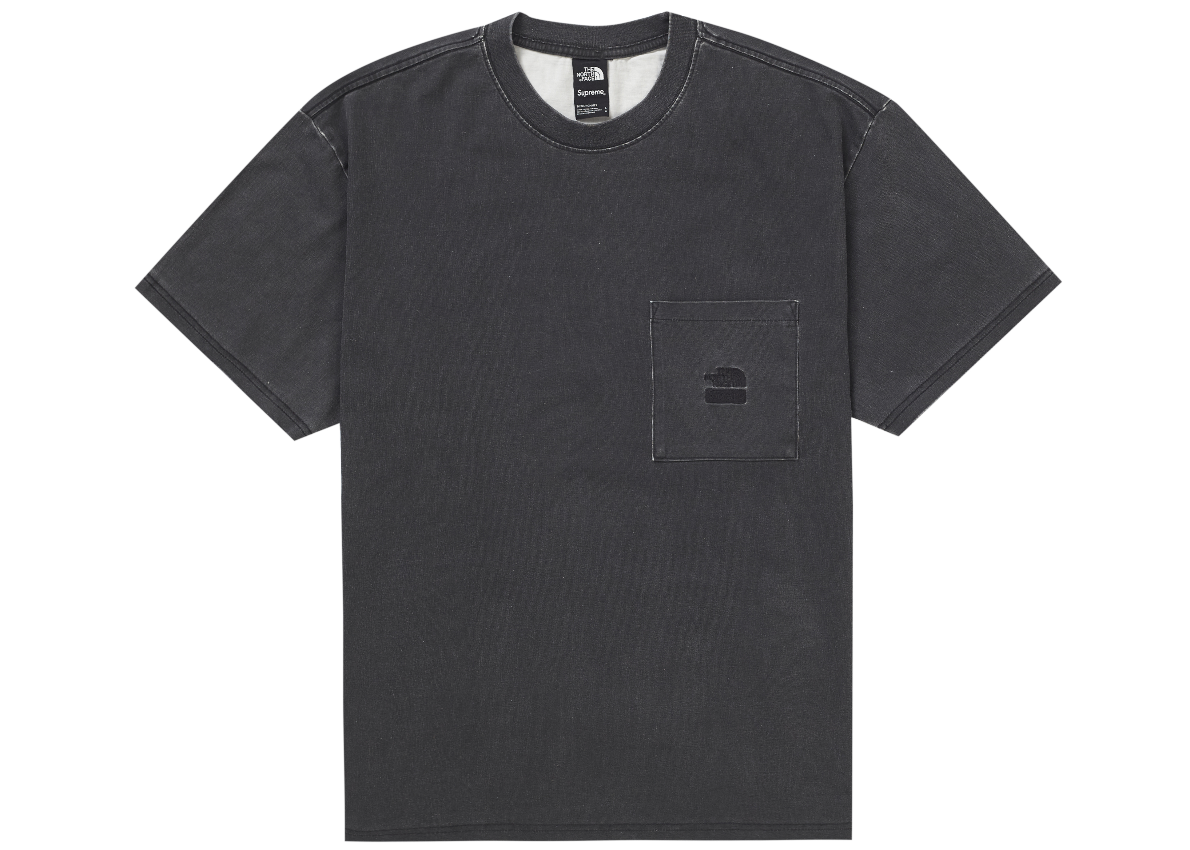 Supreme The North Face Pigment Printed Pocket Tee Black メンズ ...