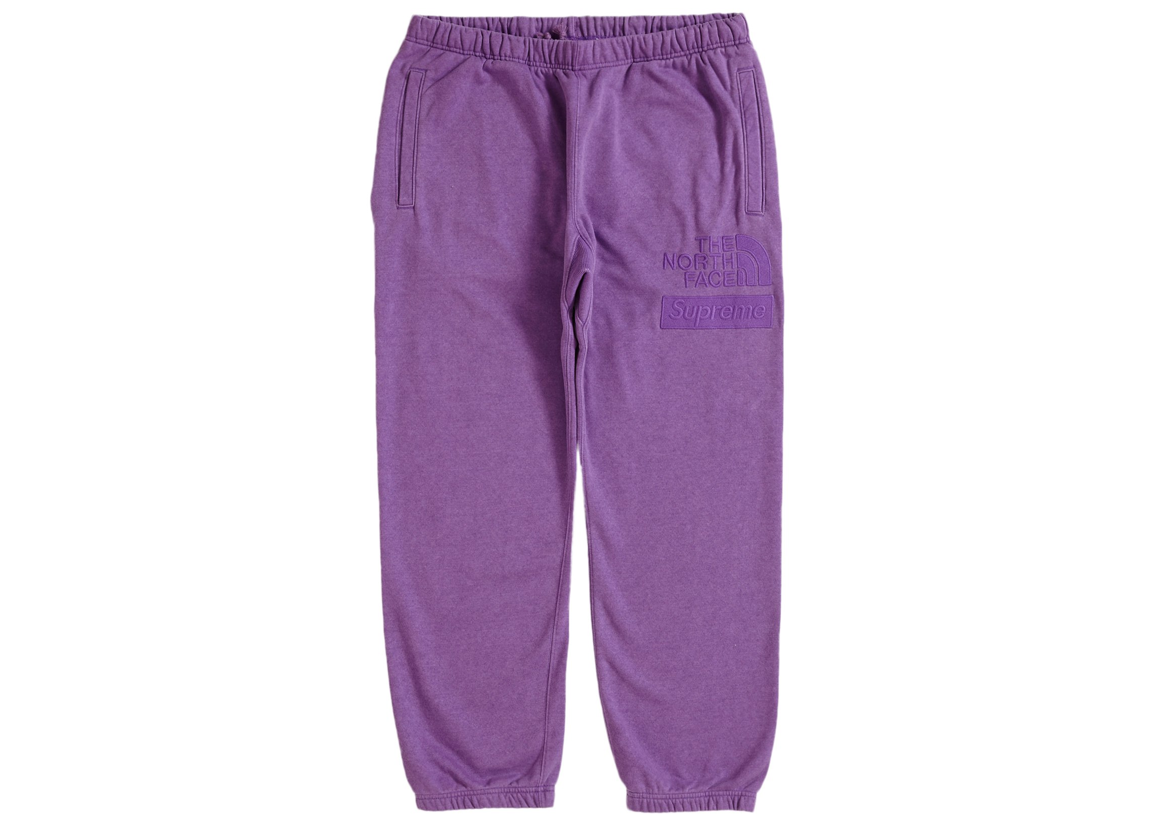 Supreme The North Face Pigment Printed Sweatpant (FW22) Purple FW22 Men's  US