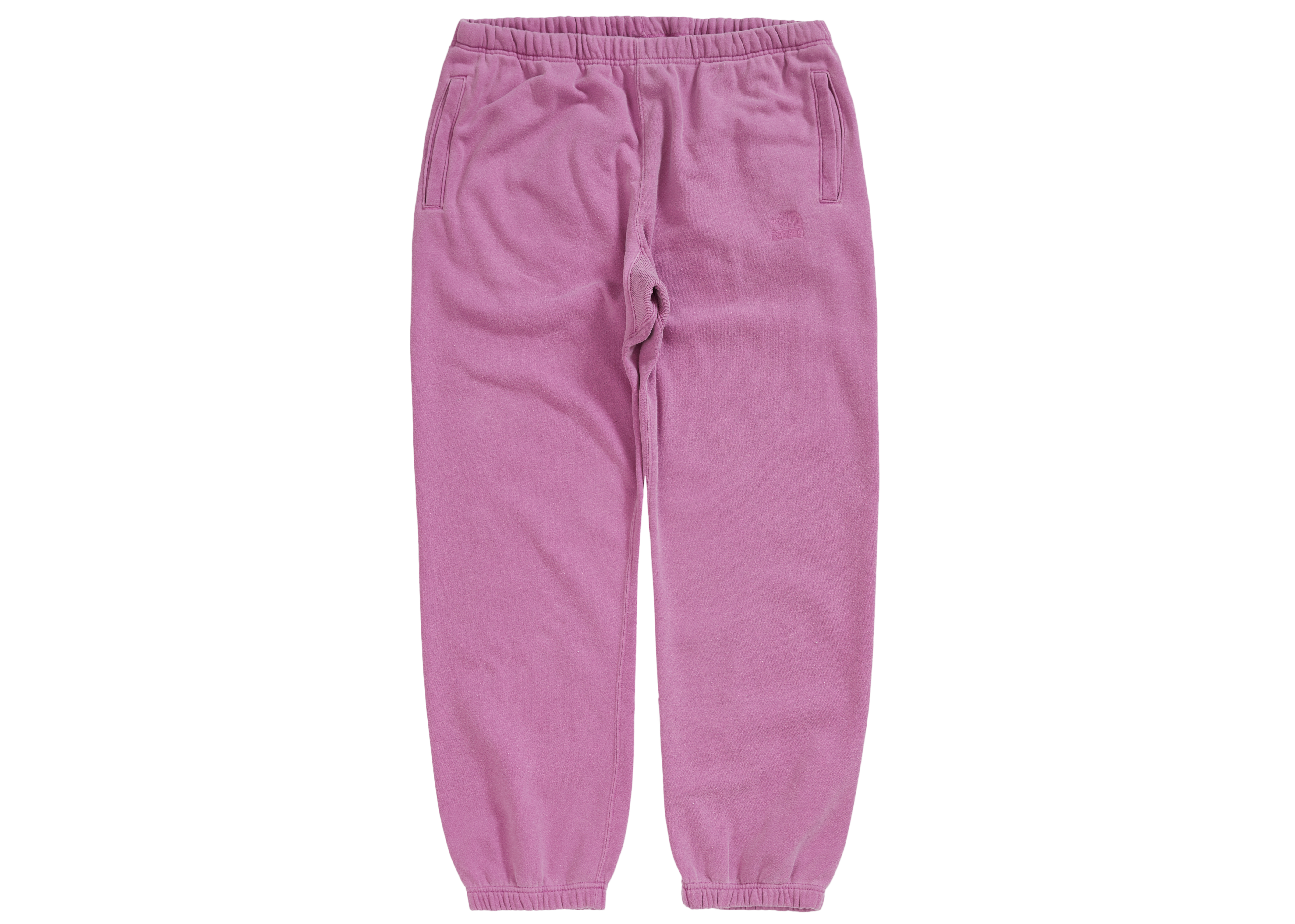 Supreme The North Face Pigment Printed Sweatpant Pink Men's - SS21