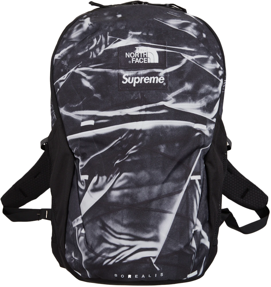 The Face Printed Borealis Trompe L'oeil Backpack Black SS23 - US