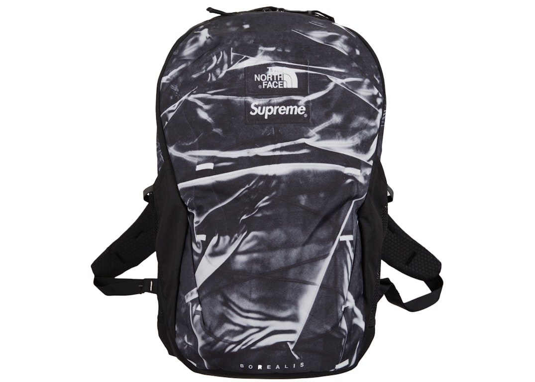 Pre-owned Supreme The North Face Printed Borealis Trompe L'oeil Backpack Black