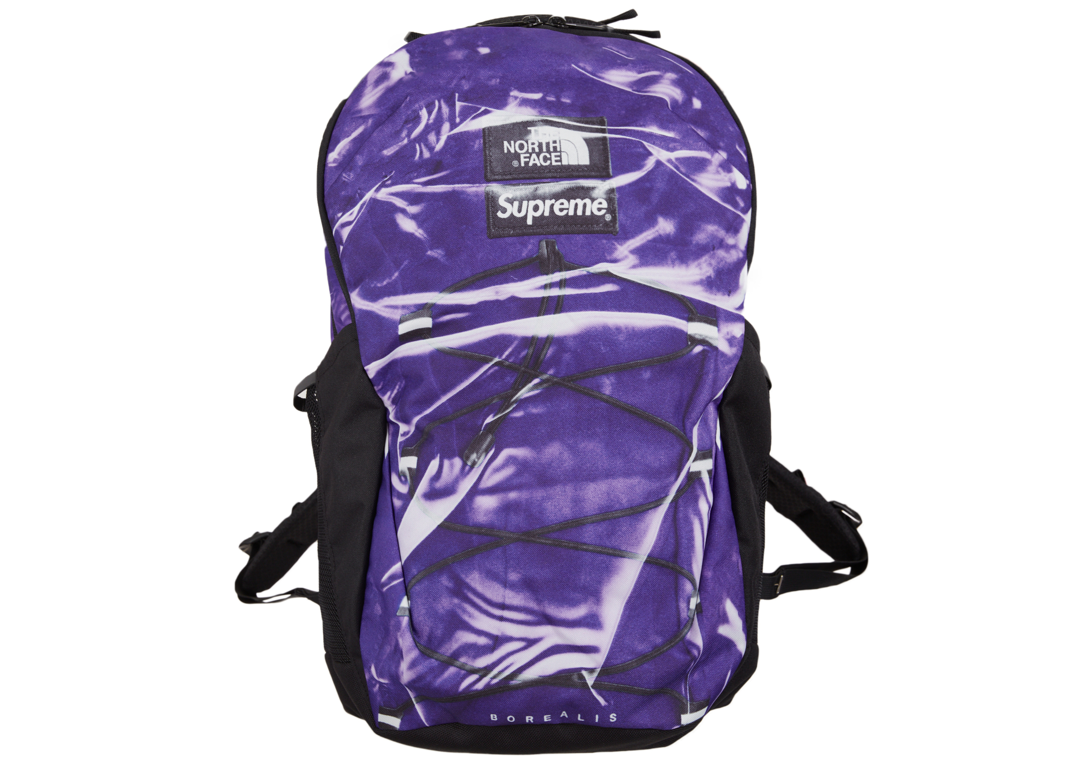Supreme The North Face Printed Borealis Trompe L'oeil Backpack Purple