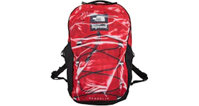 Supreme The North Face Printed Borealis Trompe L'oeil Backpack Red