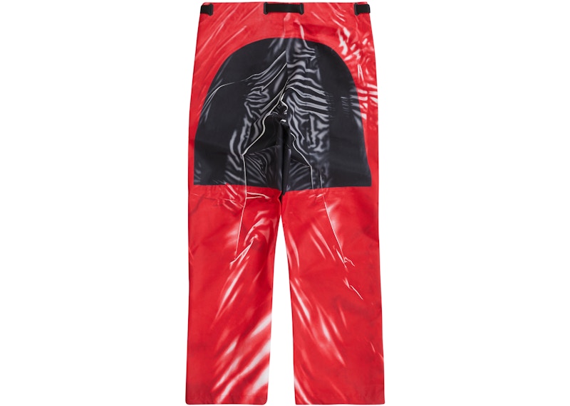 Supreme The North Face Printed Mountain Pant Red Men's