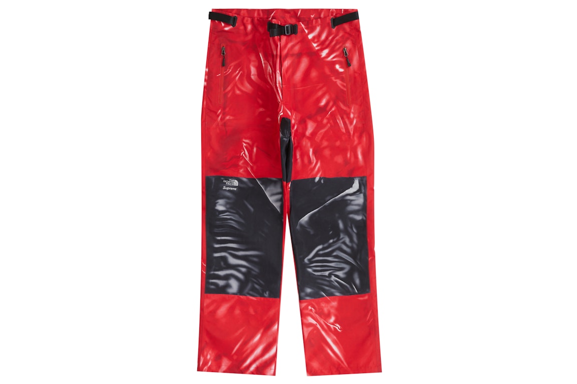 Pre-owned Supreme The North Face Printed Mountain Pant Red