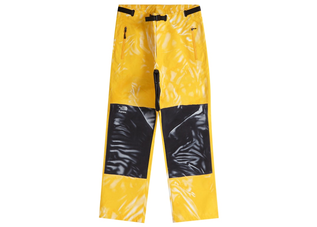 Pre-owned Supreme The North Face Printed Mountain Pant Yellow