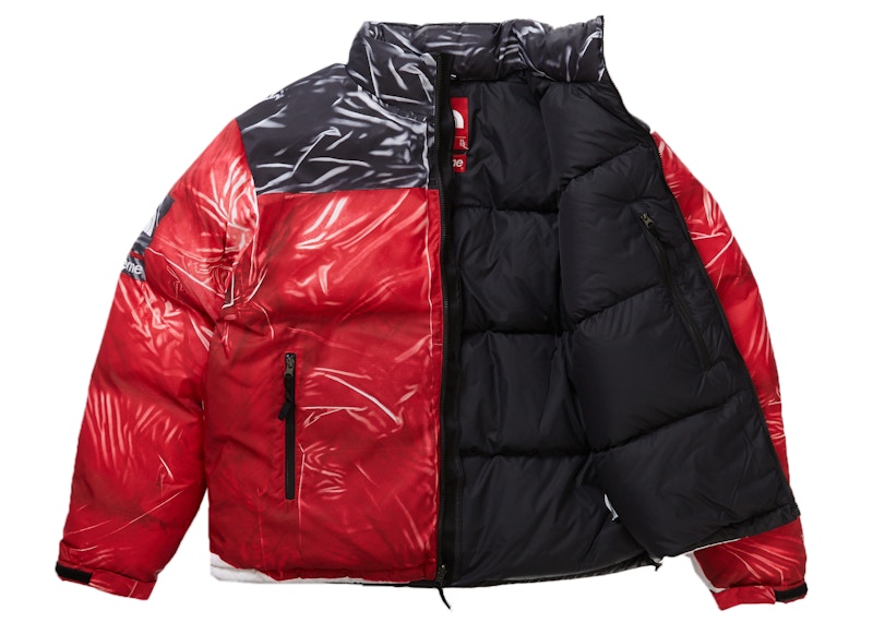 RedSIZESupreme The North Face Nuptse Red L - casaoluoluitacare.com.br